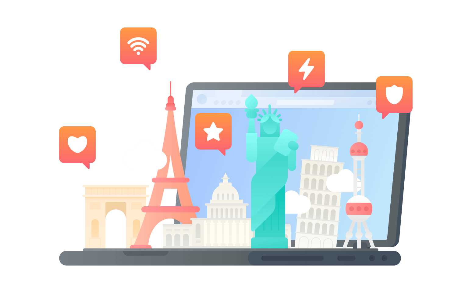 在摩纳哥连接到中国的软件 - 大陆VPN